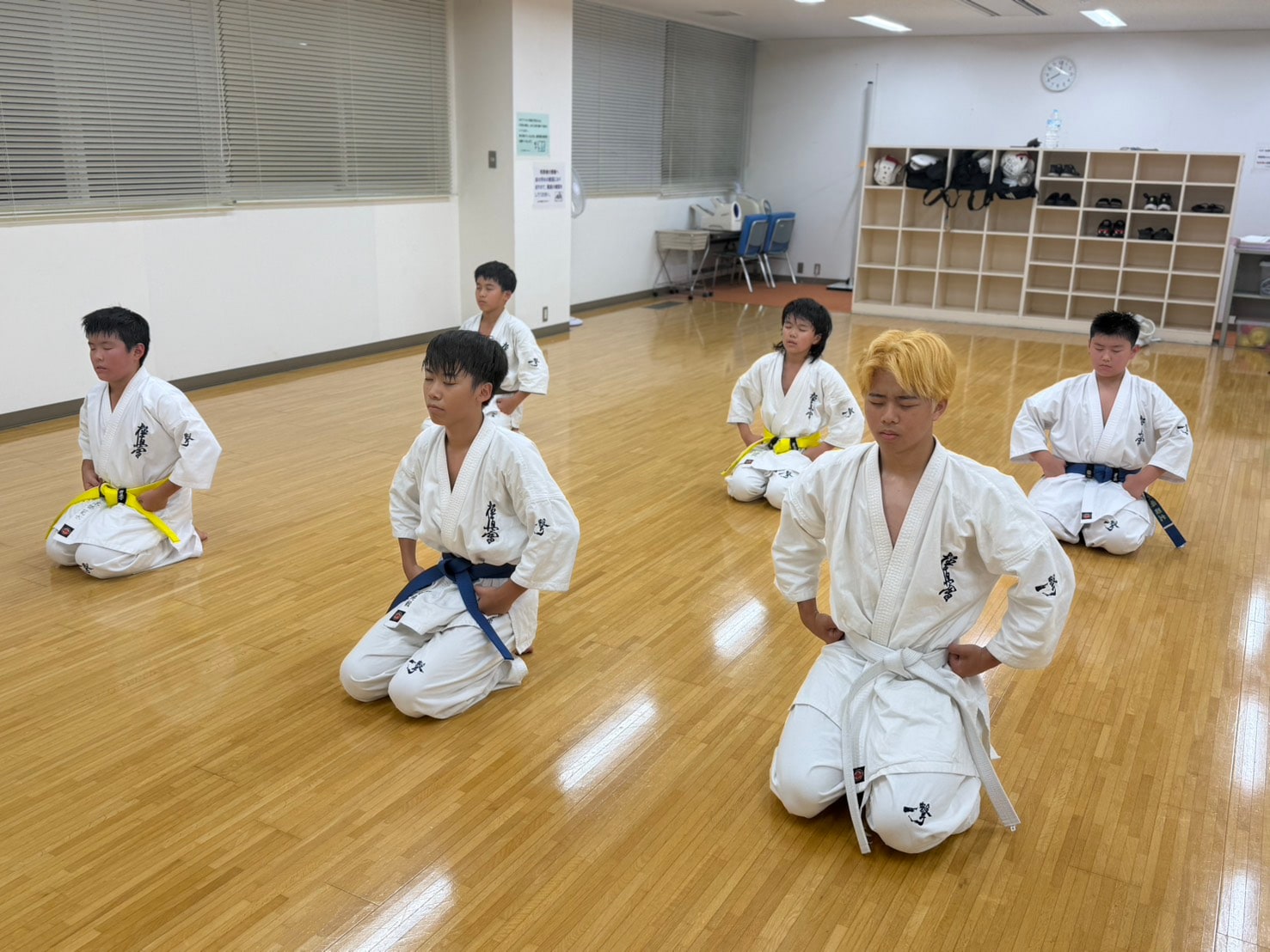 八丁畷道場 一般クラス 組手稽古の様子 2026年7月23日