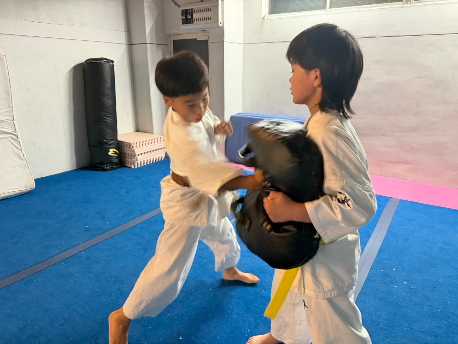 御幸道場 少年部 試合へ向けた組手