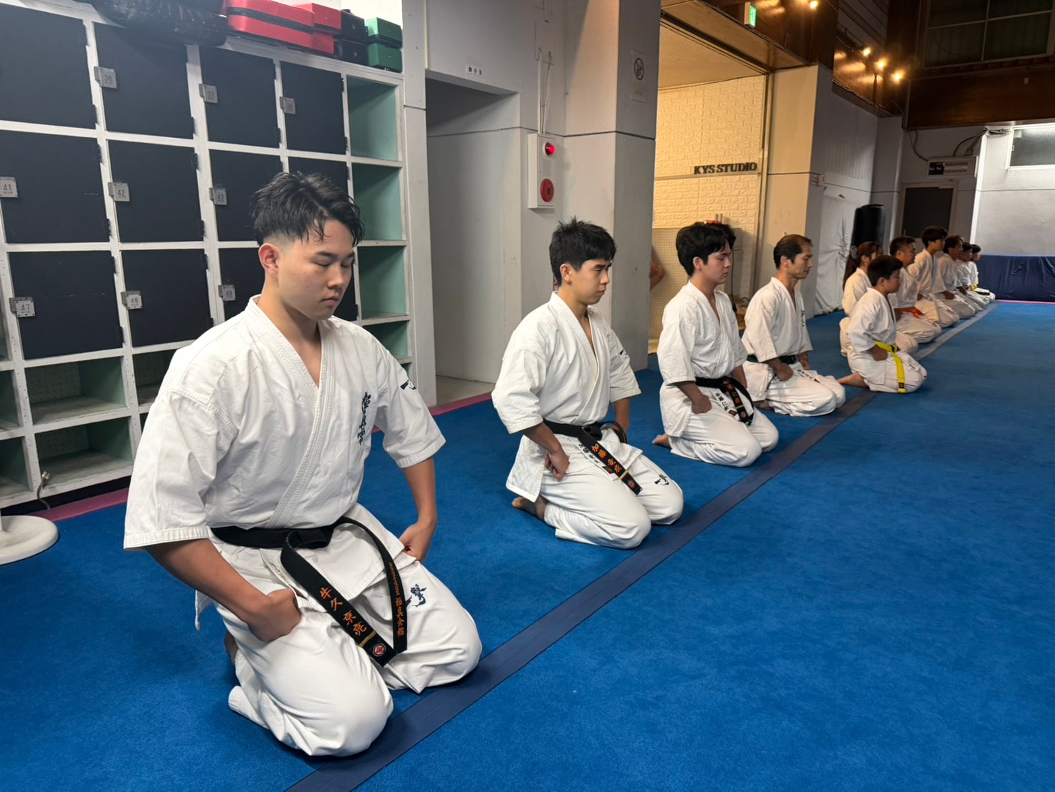 御幸道場 一般クラス 全日本へ向けた組手稽古