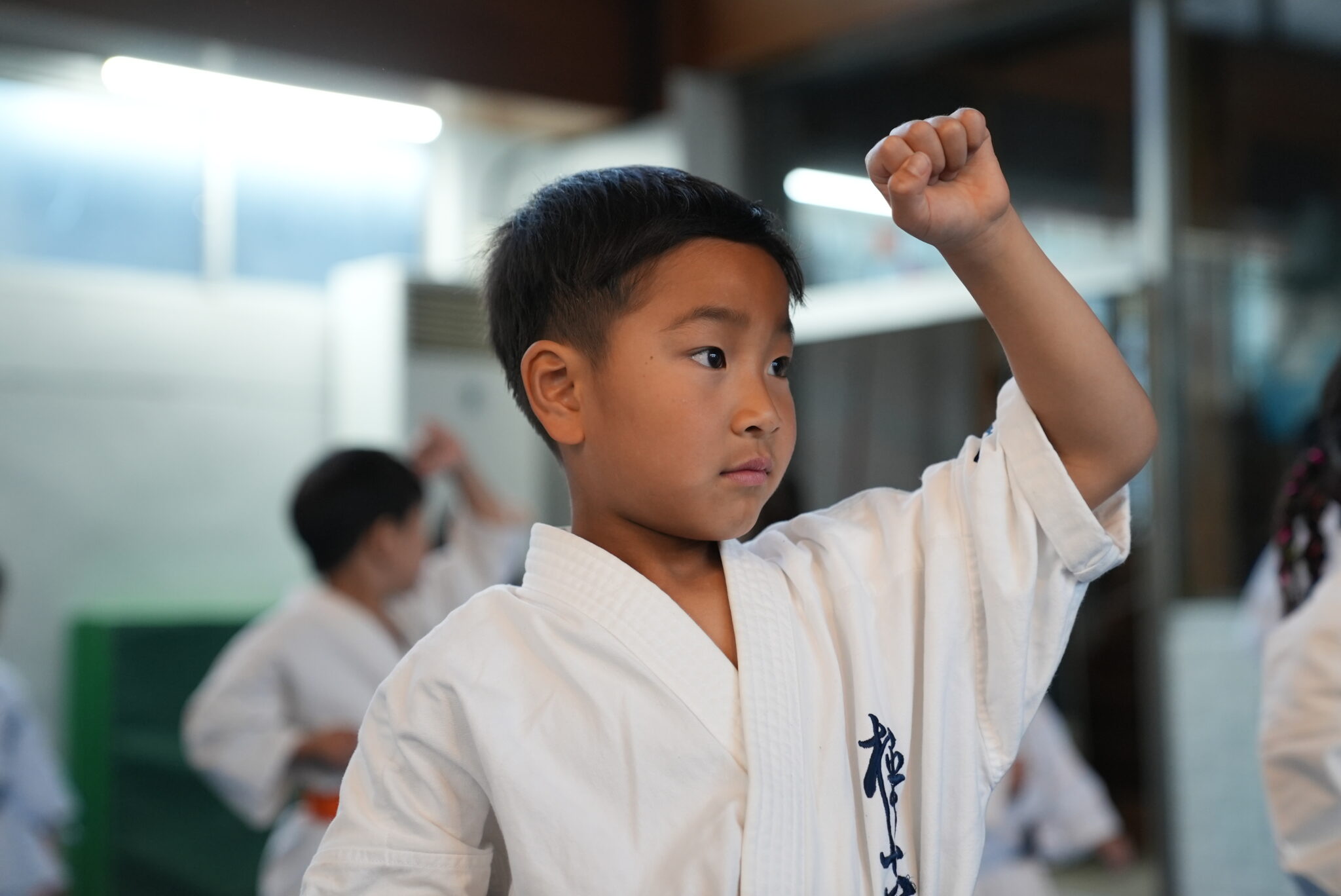 極真空手稽古風景