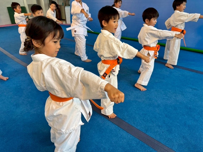 幼児から小学生までの基本稽古|川崎 幸区 空手道場