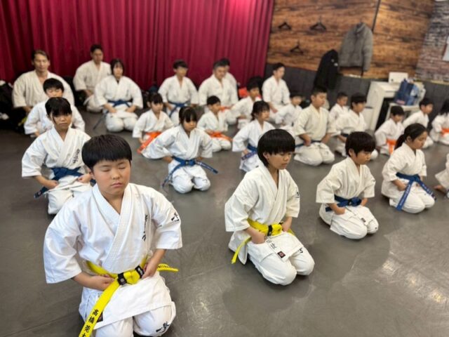 整列・黙想・礼